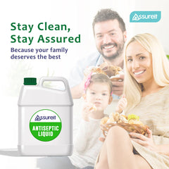 Assureit Antiseptic Liquid – Best Antiseptic Solution for Wounds, Skin, First Aid & Floor Cleaning