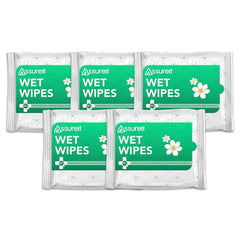 Assureit Fresh Active Aloe Vera Wet Wipes – Best Refreshing Wet Wipes for Face, Oily Skin, Sensitive Skin & Travel
