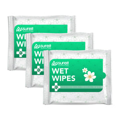 Assureit Fresh Active Aloe Vera Wet Wipes – Best Refreshing Wet Wipes for Face, Oily Skin, Sensitive Skin & Travel
