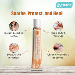 Assureit Antiseptic Wound Cream with Silver Sulphadiazine and Aloe Vera – Fast Healing Cream India