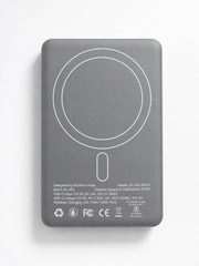 OlivLife magnetic wireless power bank 10000mAh charging Android phone via USB-C – universal fast charging power bank India