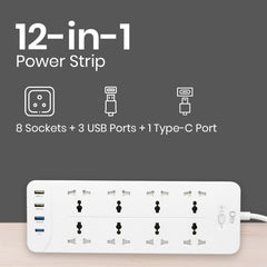Olivelife 8 in 1 Extension Board