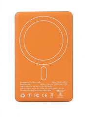 OlivLife MagSafe portable charger 10000mAh – best wireless power bank for travel under 3000 rupees India, available in black orange gray