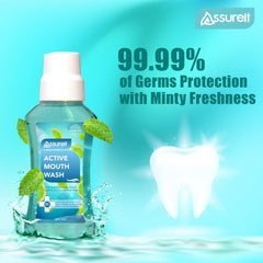 Alcohol-Free Mouthwash for Healthier Gums - Assure Active Mouth Wash