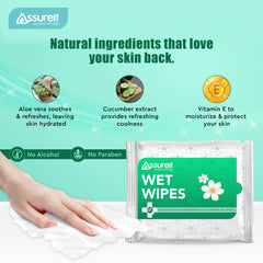 Assureit Sunscreen SPF Wipes 30 X Pack of 2