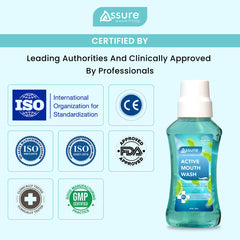 this images shows a mouth which is alcohol free mouthwash      
sodium fluoride mouthwash
