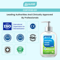 Moisturizing Hand Wash India – Assureit Natural Hand Wash Paraben Free and Sulfate Free 250ml