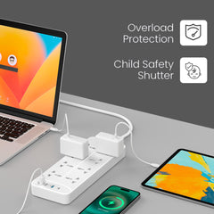 Olivelife 8 in 1 Extension Board