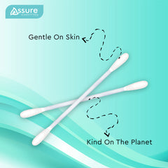 Assure Paper Stick Cotton Buds Jar