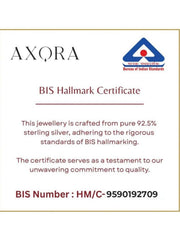 AXORA LIFE 925 Sterling Silver Om Rakhi For Brother