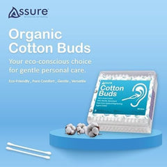 Assure - 100% Organic Cotton Buds