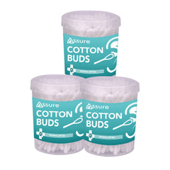 Assure Paper Stick Cotton Buds Jar