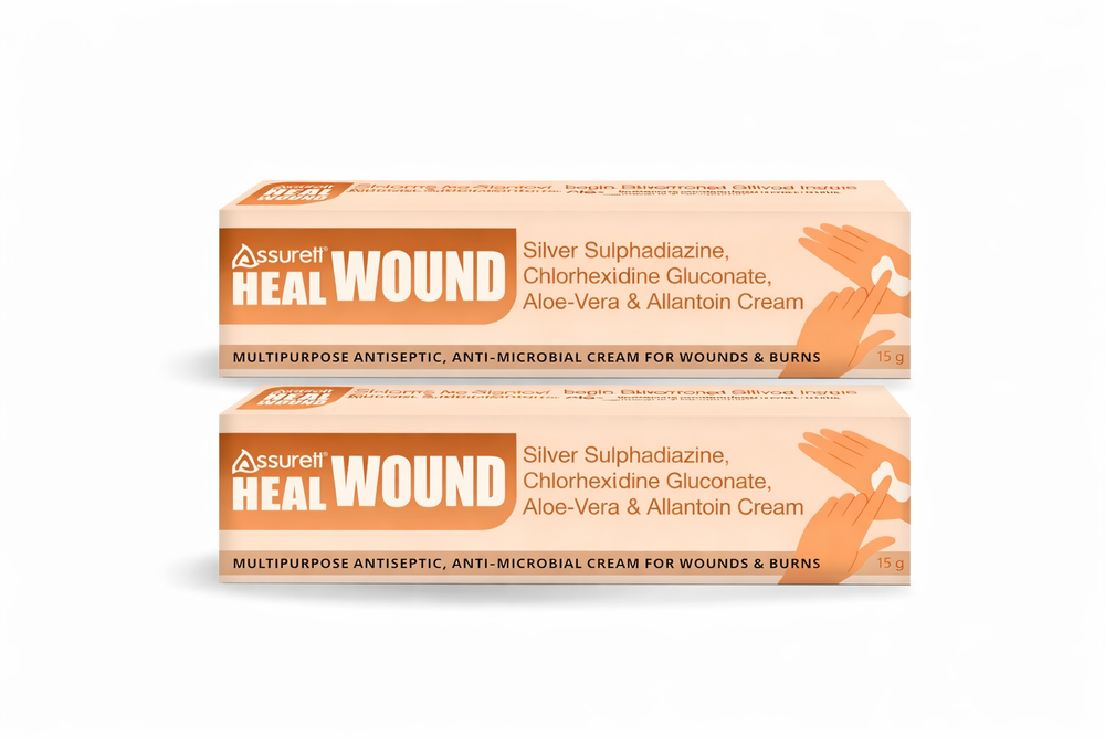 Antibiotic Cream for Wounds and Scrapes India – Assureit Fast Acting Wound Healing Cream 15gm