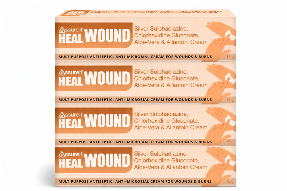 Silver Sulphadiazine Wound Cream India – Assureit Fast Acting Antiseptic Cream for First Aid