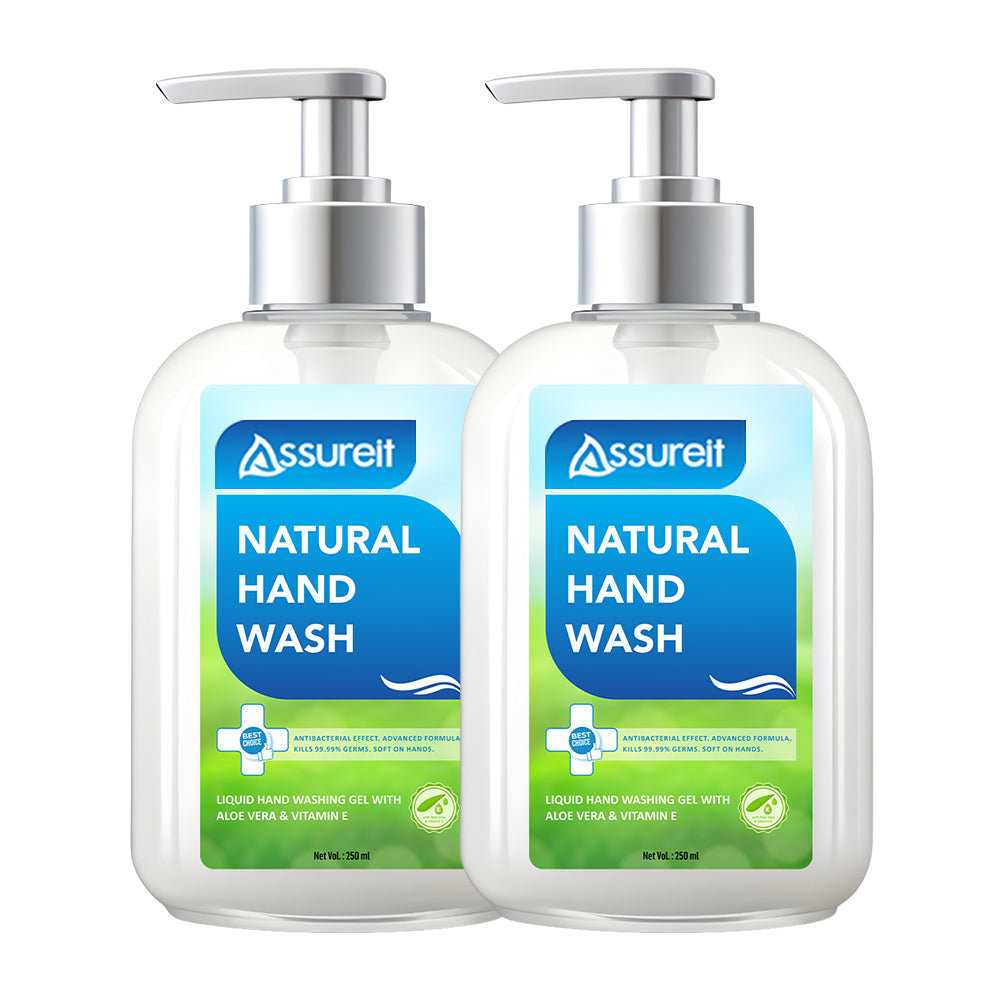 Best Hand Wash for Soft Hands India – Assureit Natural Hand Wash with Vitamin E All Skin Types