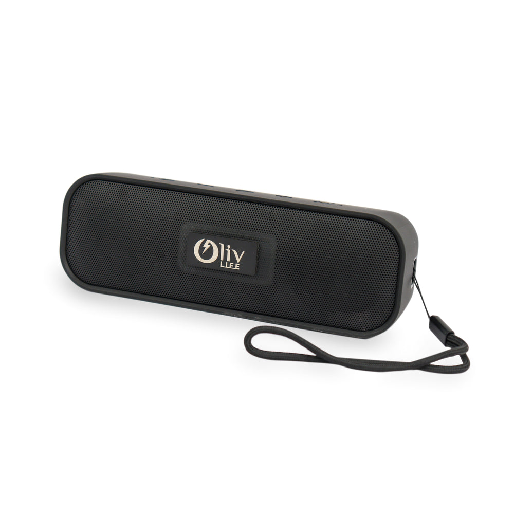 OlivLife Boss 10.1 wireless Bluetooth speaker connected to TV – 10W portable speaker for TV audio upgrade without soundbar