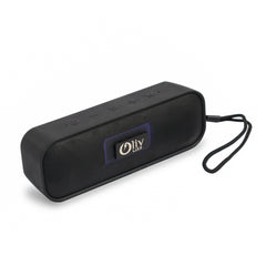OlivLife Boss 10.1 Bluetooth speaker blue LED display – premium wireless speaker with volume and mode indicator for home and TV