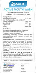 this images shows a mouth which is alcohol free mouthwash      
sodium fluoride mouthwash