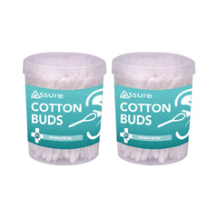 Assure Paper Stick Cotton Buds Jar