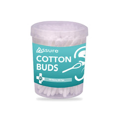 Assure Paper Stick Cotton Buds Jar
