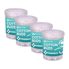 Assure Paper Stick Cotton Buds Jar