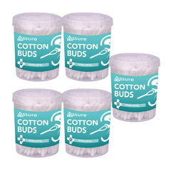 Assure Paper Stick Cotton Buds Jar