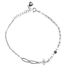 Axora Life 925 sterling silver star charm bracelet for women