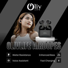 OlivLife Airdopes OL165 Black