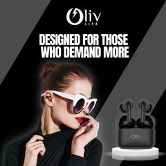 OlivLife Airdopes OL165 Black