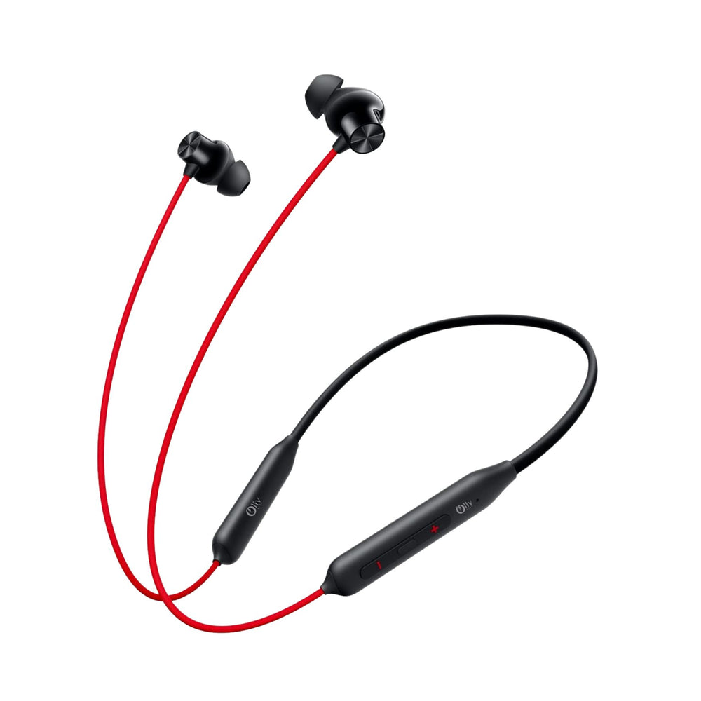 OlivLife Bluetooth neckband red – 30Hr battery, super-fast charge, sweat-proof wireless neckband earphones for workout India