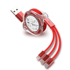 OlivLife 3 IN 1 Charging Cable (RED)