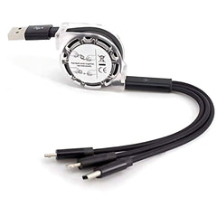 OlivLife 3 IN 1 Charging Cable (BLACK)