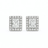 Axora Life 925 sterling silver ruby glow stud earrings for women