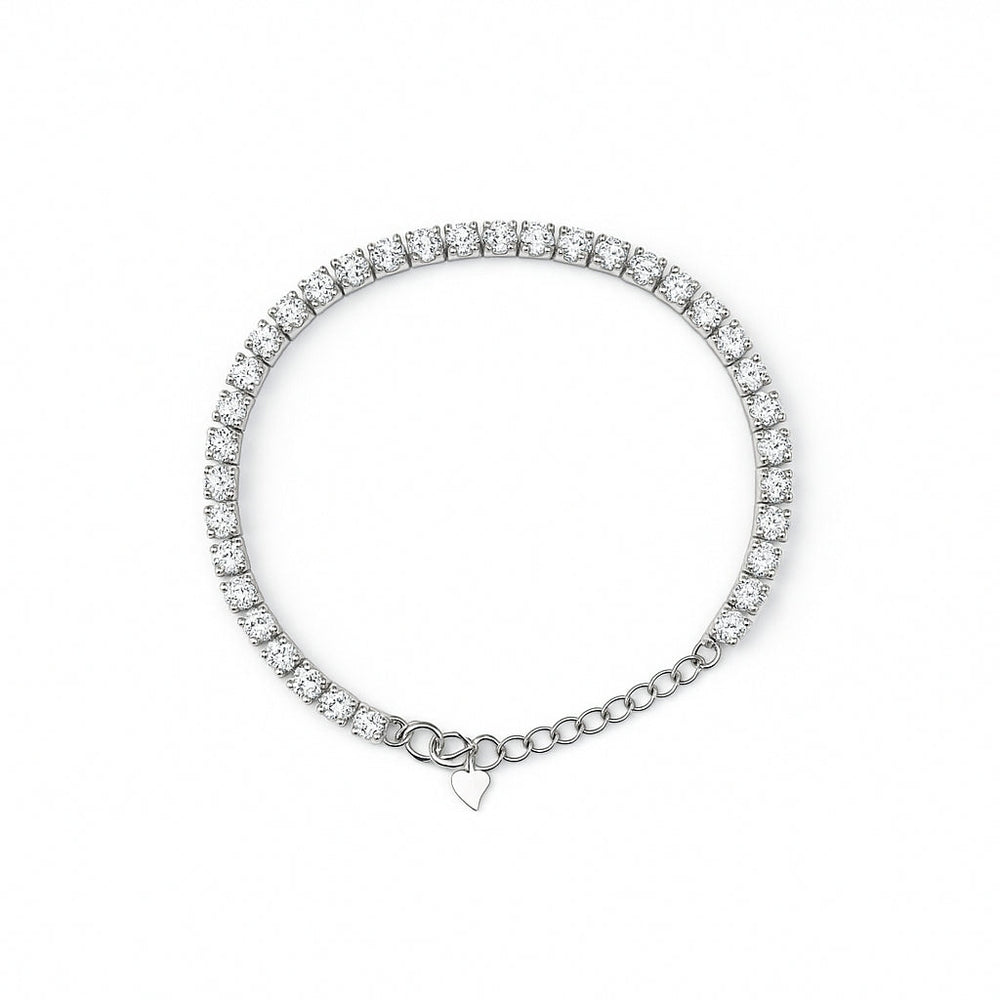 Axora Life 925 sterling silver zircon tennis bracelet for women