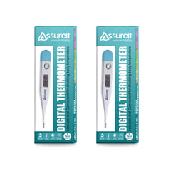Assureit Flexible Digital Thermometer – Best Digital Thermometer for Fever | Safe for Babies, Kids & Adults | Mercury-Free | Results in 10–30 Seconds