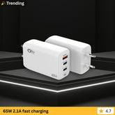 Oliv 65W GaN USB-C PD Fast Charger