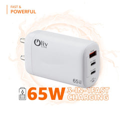 Oliv 65W GaN USB-C PD Fast Charger