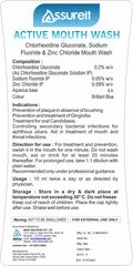 Alcohol-Free Mouthwash for Healthier Gums - Assure Active Mouth Wash