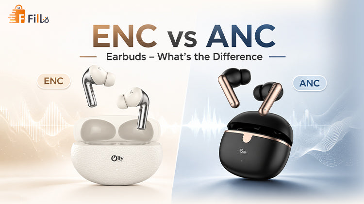 ENC vs ANC earbuds
