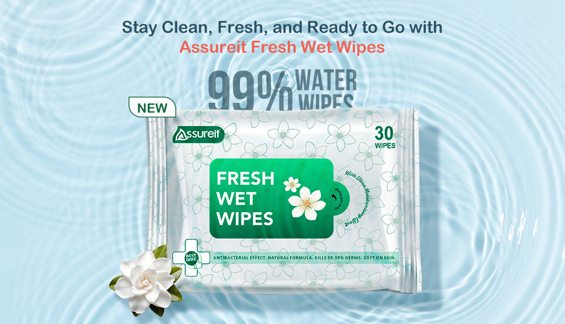 Stay Clean, Fresh, and Ready to Go with Assureit Fresh Wet Wipes