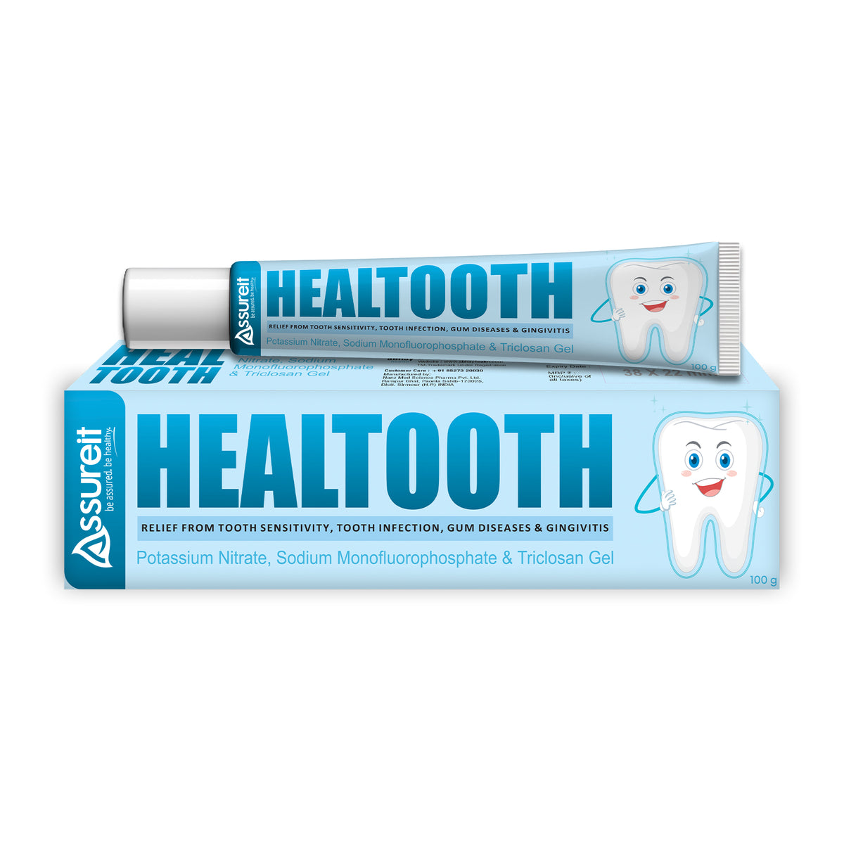 Dental Gel for Tooth Pain and Sensitivity – Assure Instant Tooth Pain Relief Gel Pack of 1
