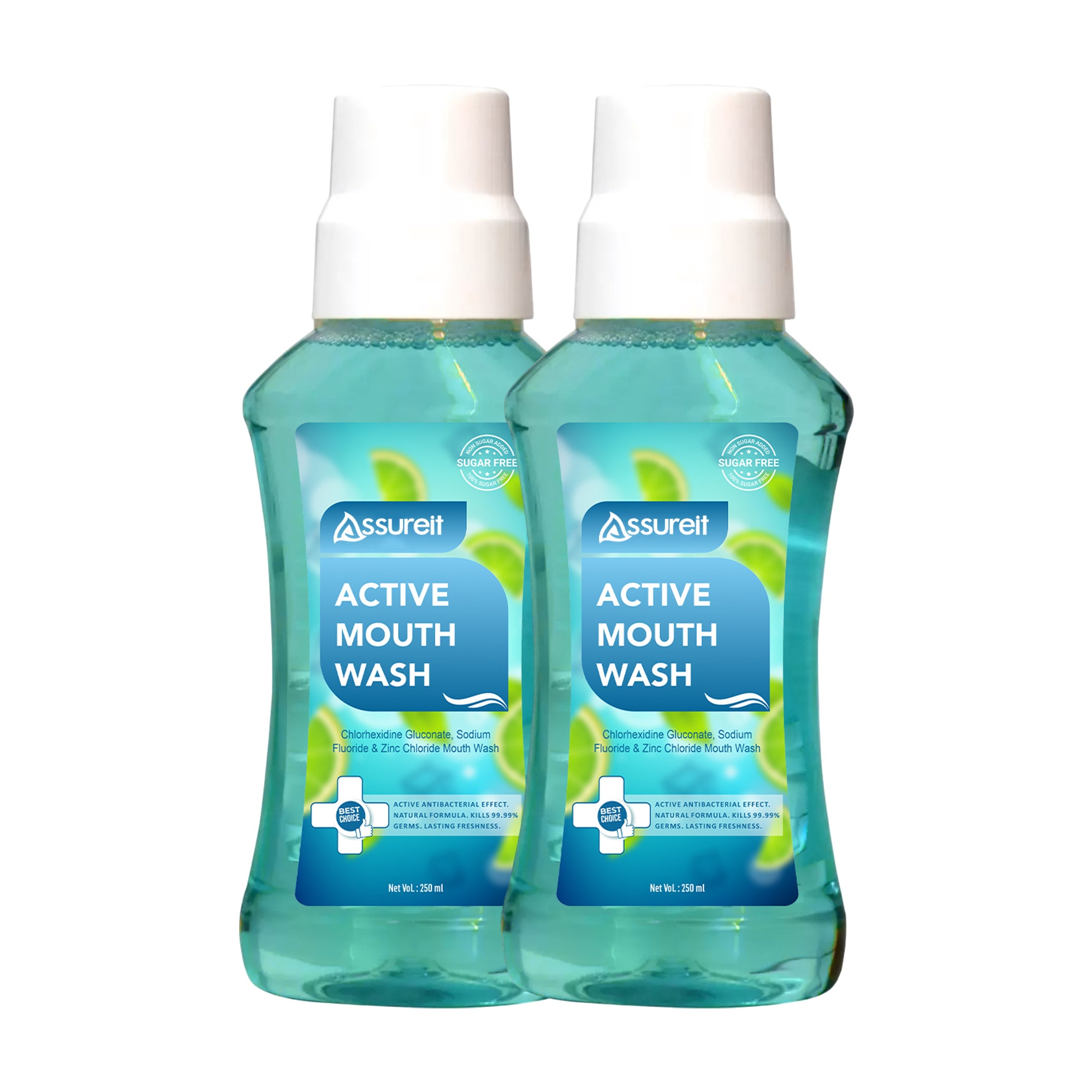 Alcohol-Free Mouthwash for Healthier Gums - Assure Active Mouth Wash