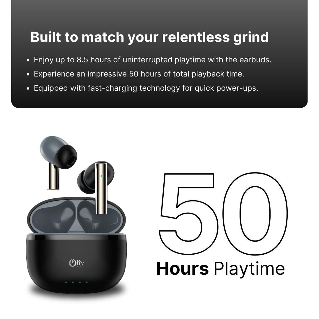 OlivLife FluxPods Wireless Earbuds