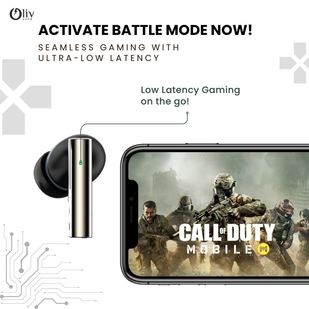 OlivLife FluxPods Wireless Earbuds