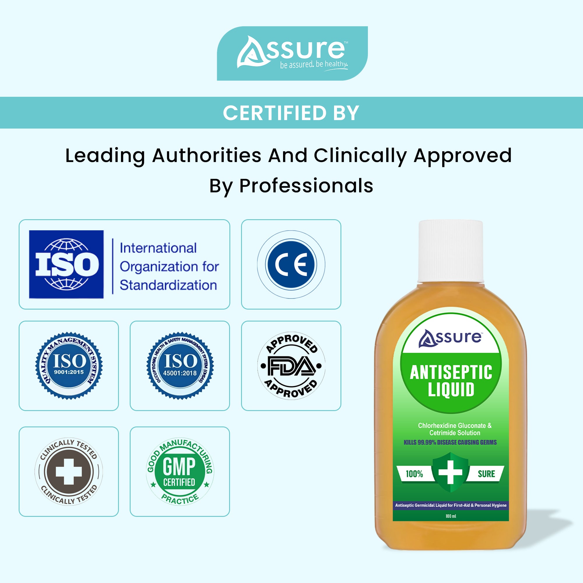 ASSURE ANTISEPTIC LIQUID (UNIVERSAL)