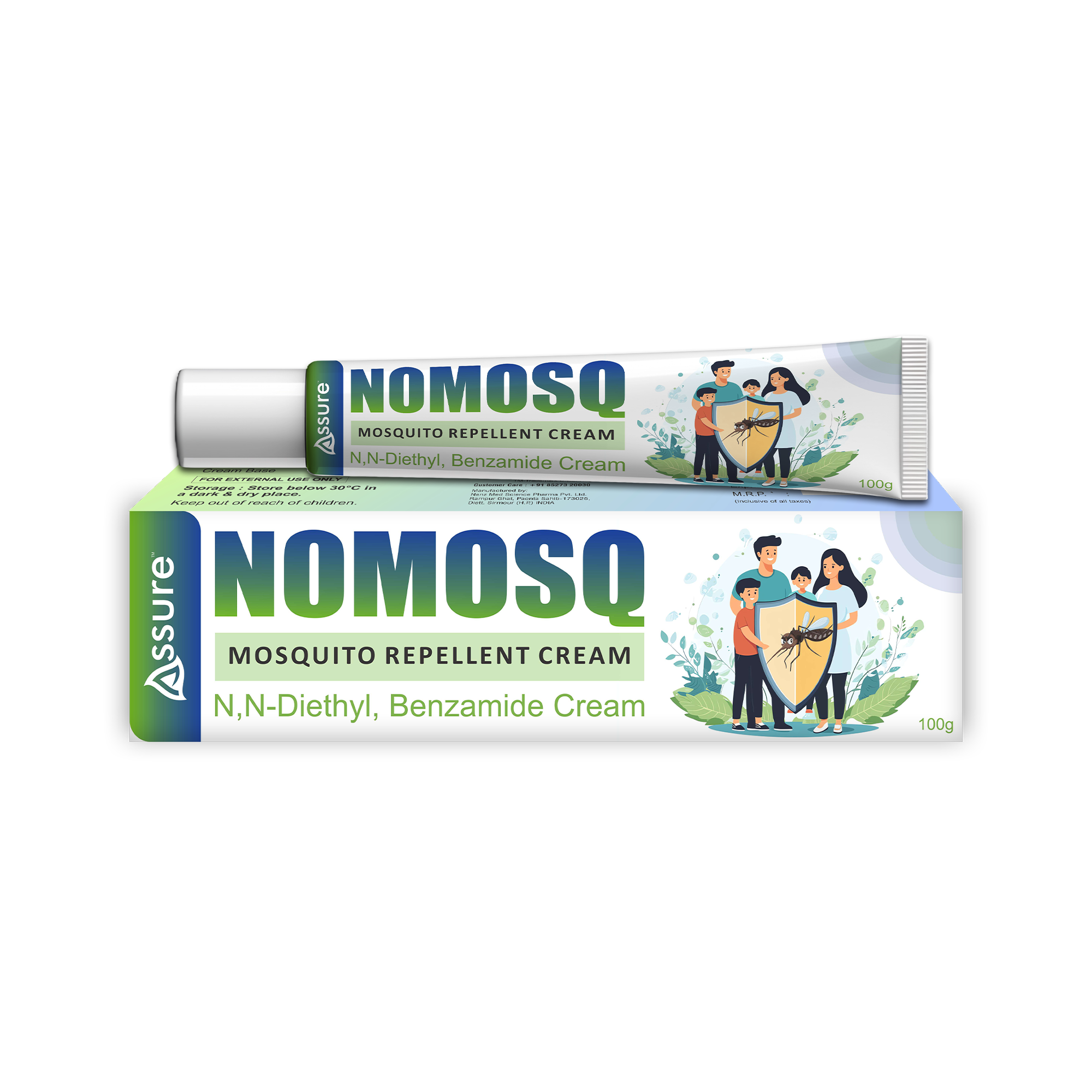 Assure - Mosquito Repellent Cream - Pack of 1