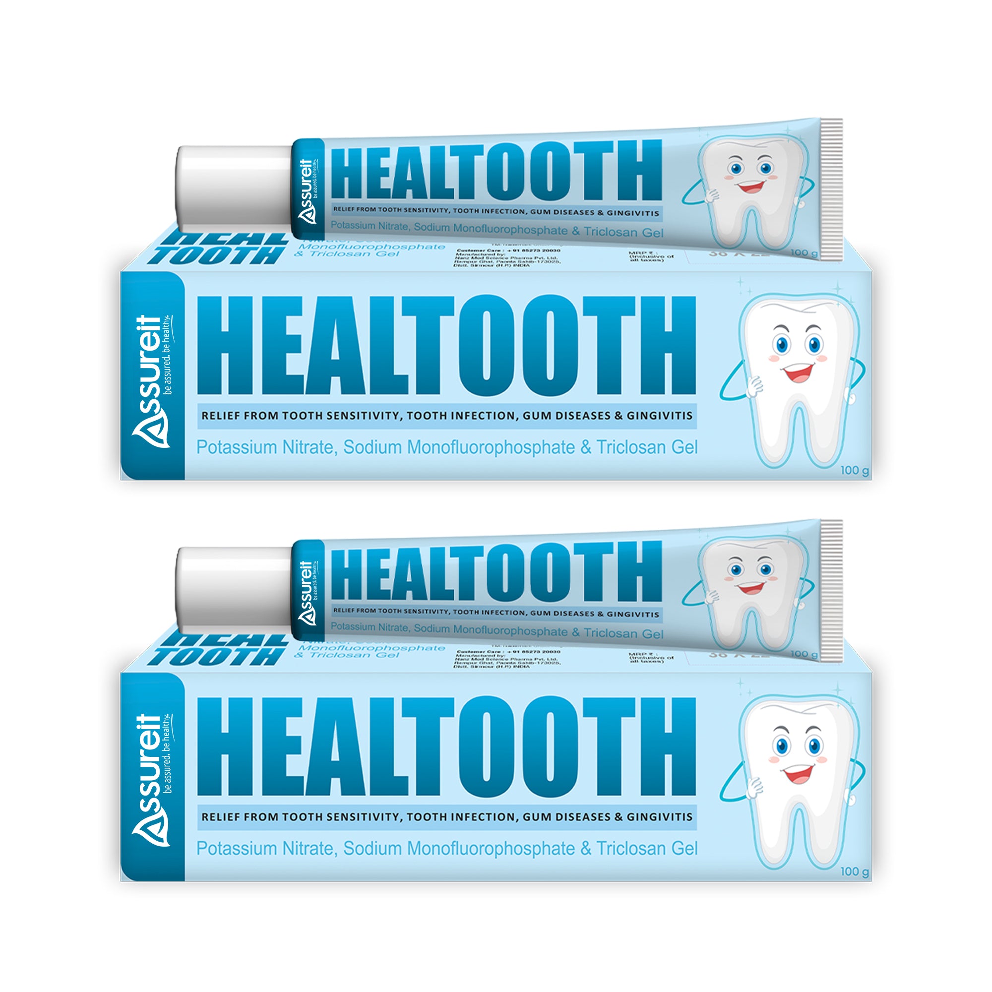 Assure Toothache Relief Gel – Instant Dental Pain Relief Gel for Cavities and Sensitivity India