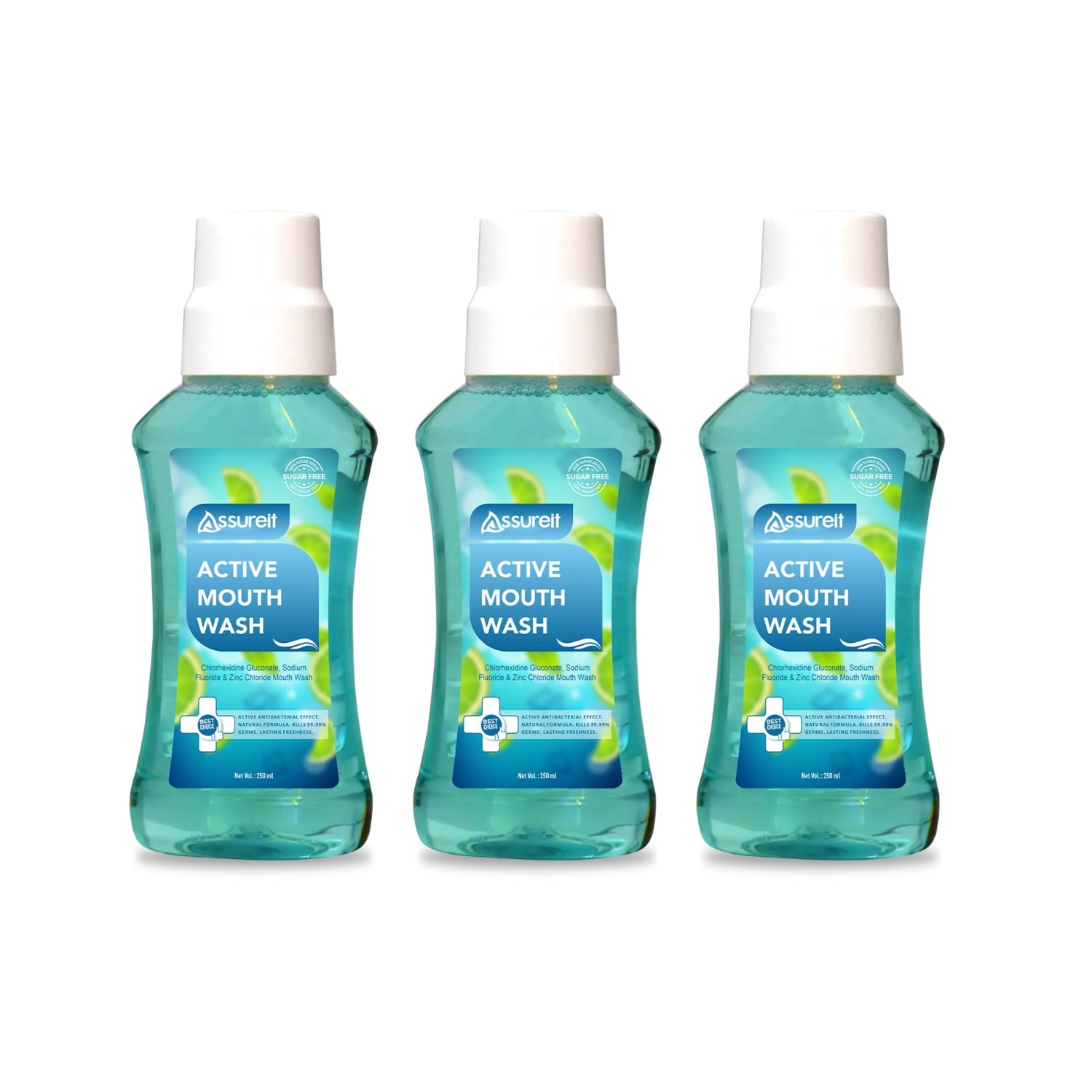 Alcohol-Free Mouthwash for Healthier Gums - Assure Active Mouth Wash
