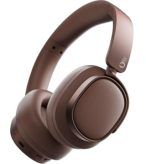 OlivLife Power Beats headphones features – Active Noise Cancellation, 40mm deep bass driver, Bluetooth 5.0, low-latency gaming mode
