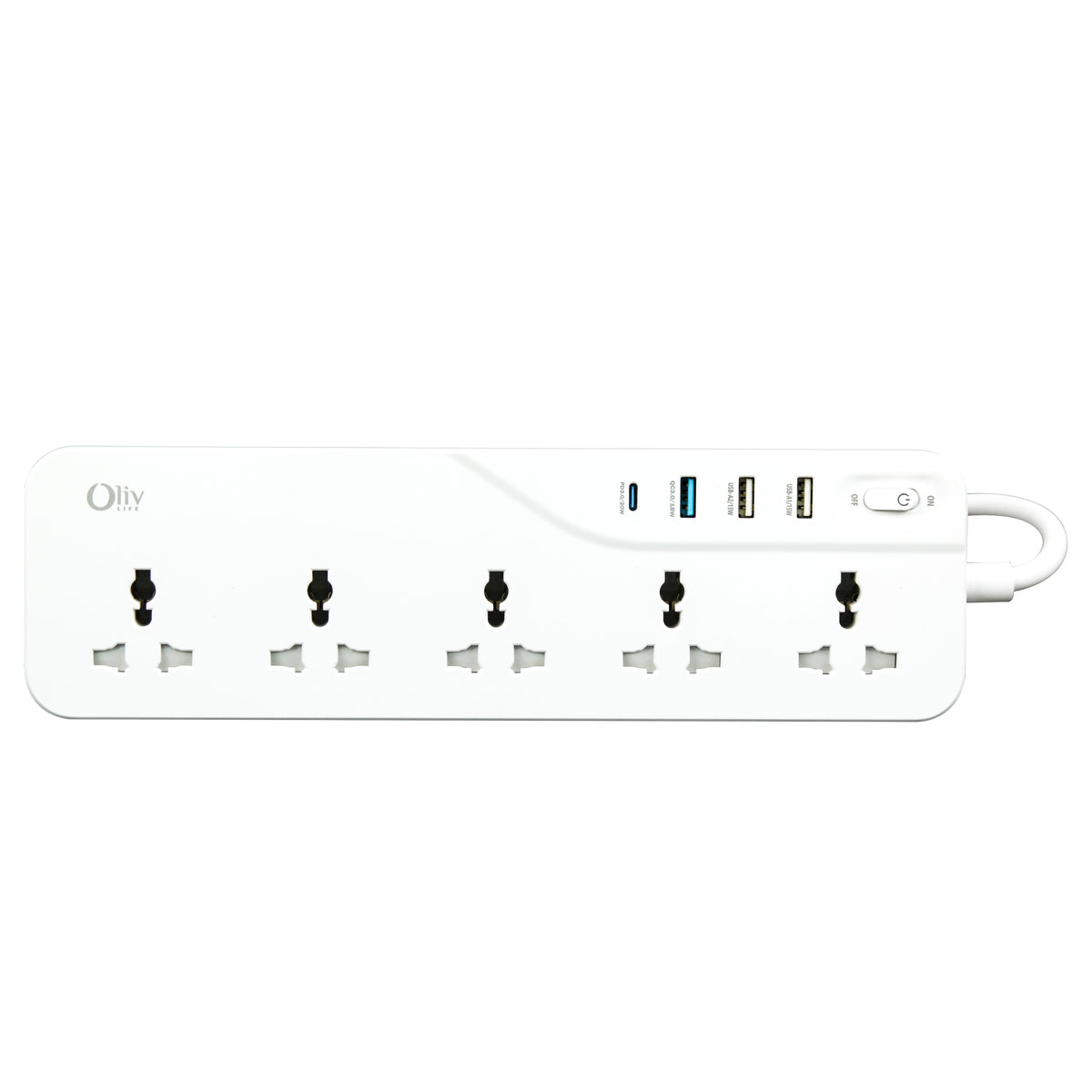 Olivelife 5 in 1 Extension Board